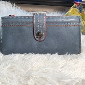 Fossil leather wallet